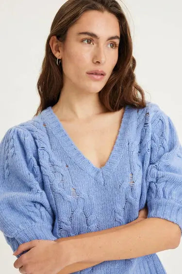 Fia Short Sleeve Sweater The Summery Copenhagen