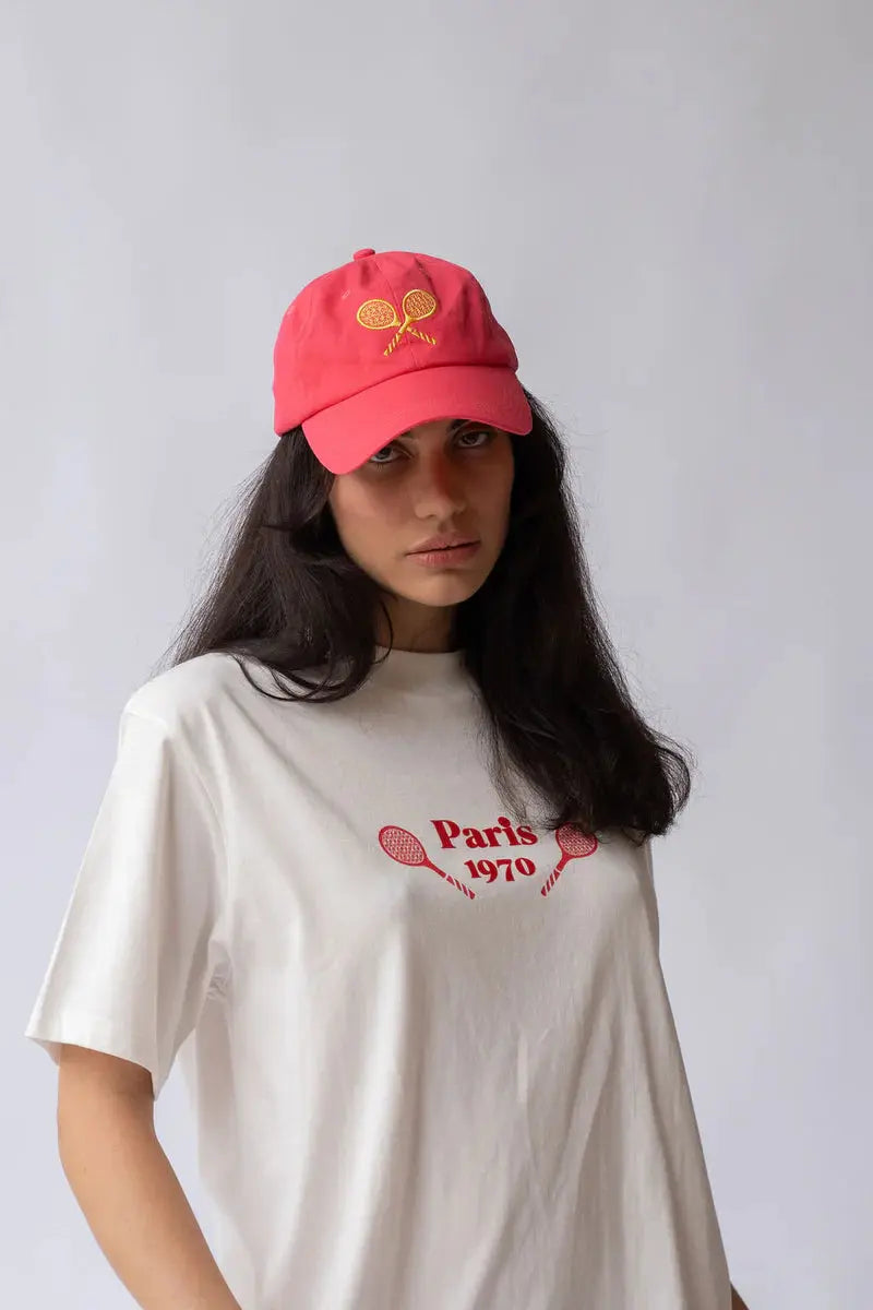 French Tennis Tee - Warm White Araminta James