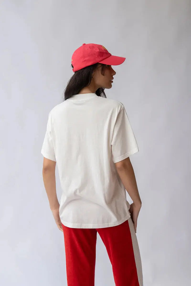 French Tennis Tee - Warm White Araminta James