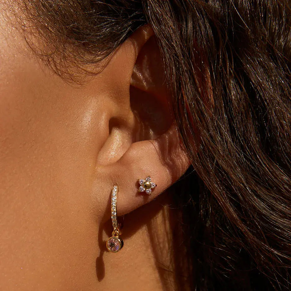 Gardenia Studs - Rose Arms of Eve