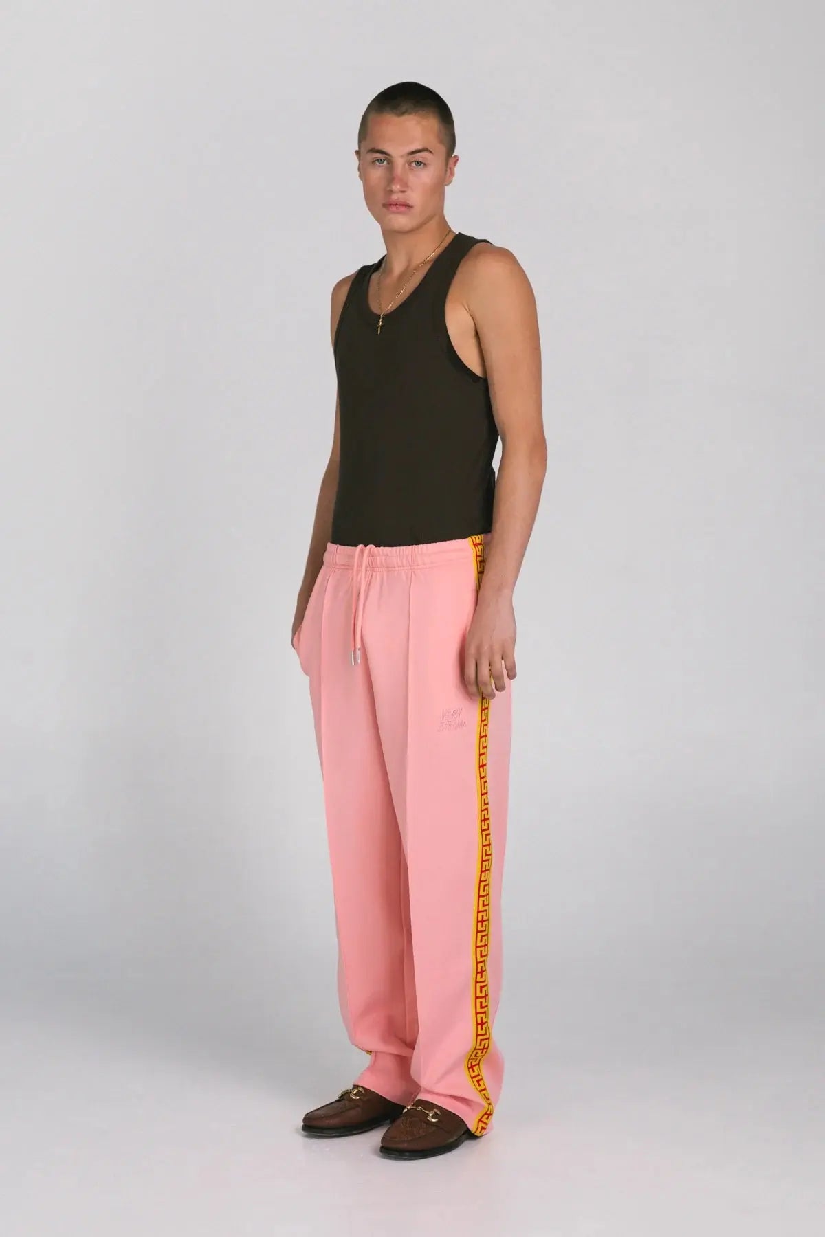 Geo Track Pants - Pink Something Very Special