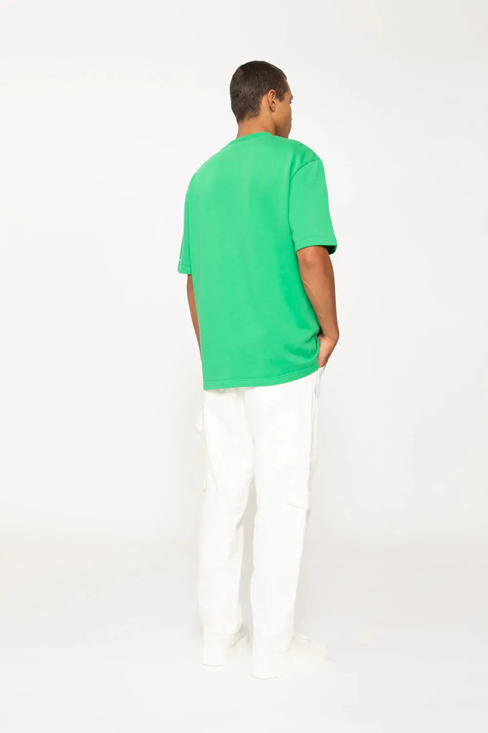 Green Romantics Floral Tee By Johnny