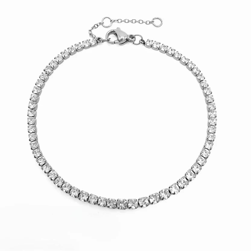 Sofira Tennis Bracelet - Silver (Copy) Zaya Collective