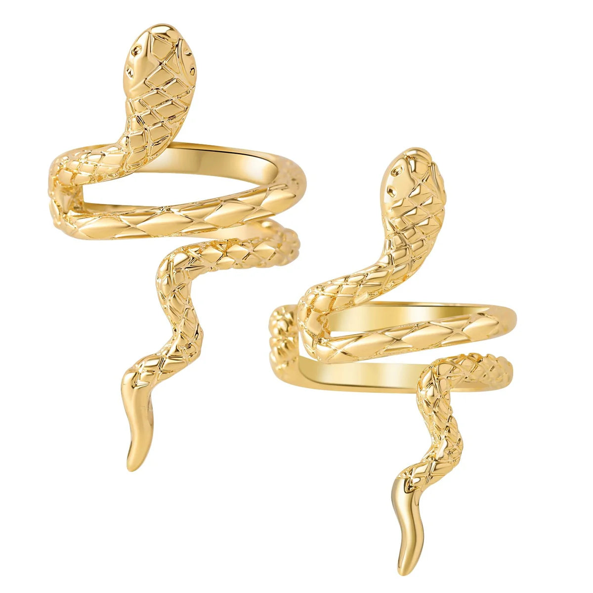 Serpent Ear Cuff - Gold Zaya Collective