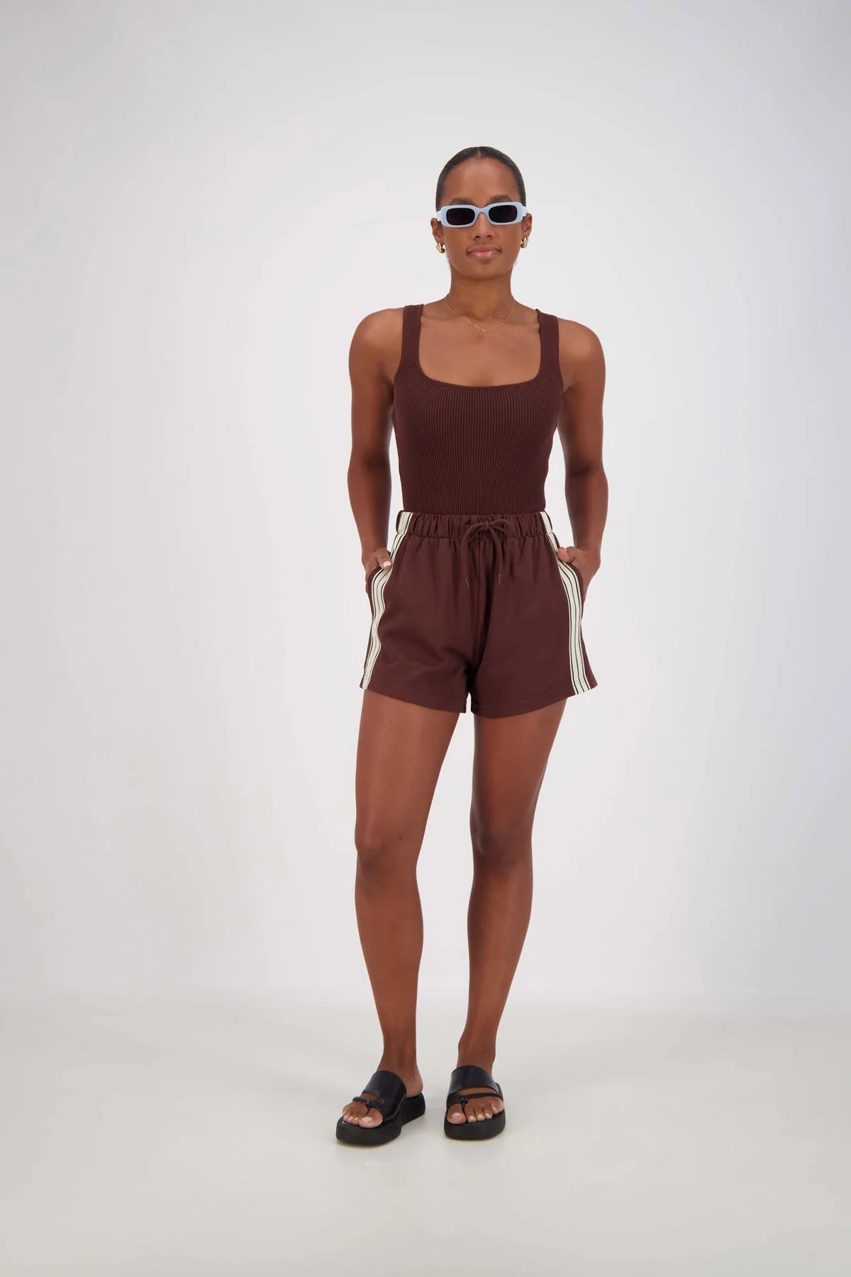 Panarea Shorts - Brown Jasmine Alexa