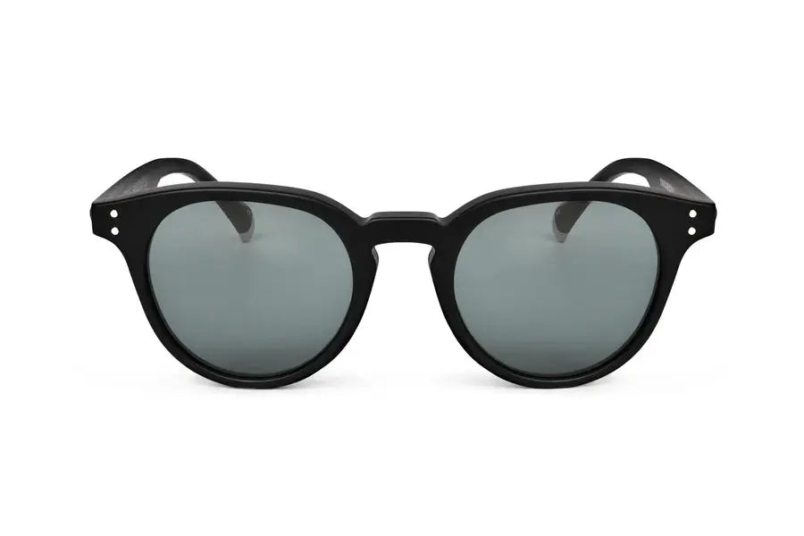 Justice Sunglasses - Matte Black Oscar and Frank