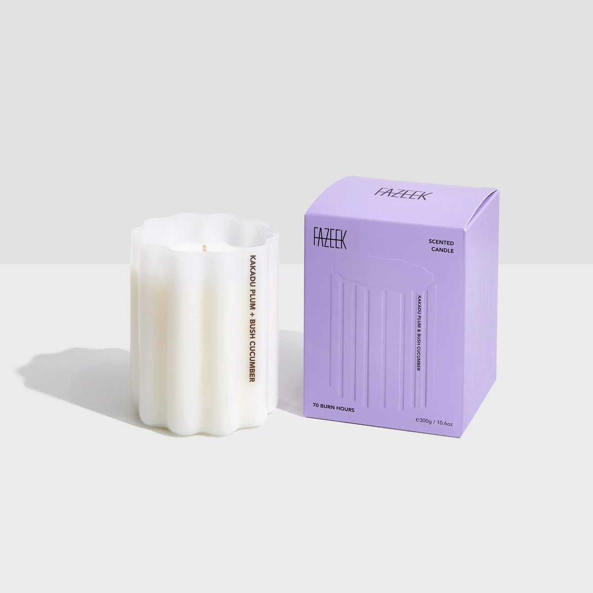 Wave Candle - Kakadu Plum + Bush Cucumber Fazeek