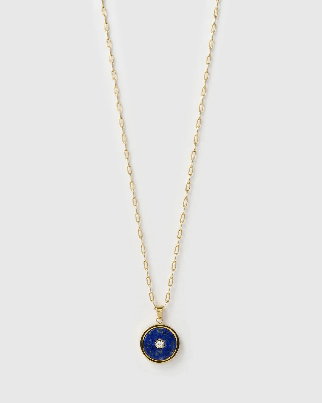 Koda Gold Necklace - Lapis Arms of Eve