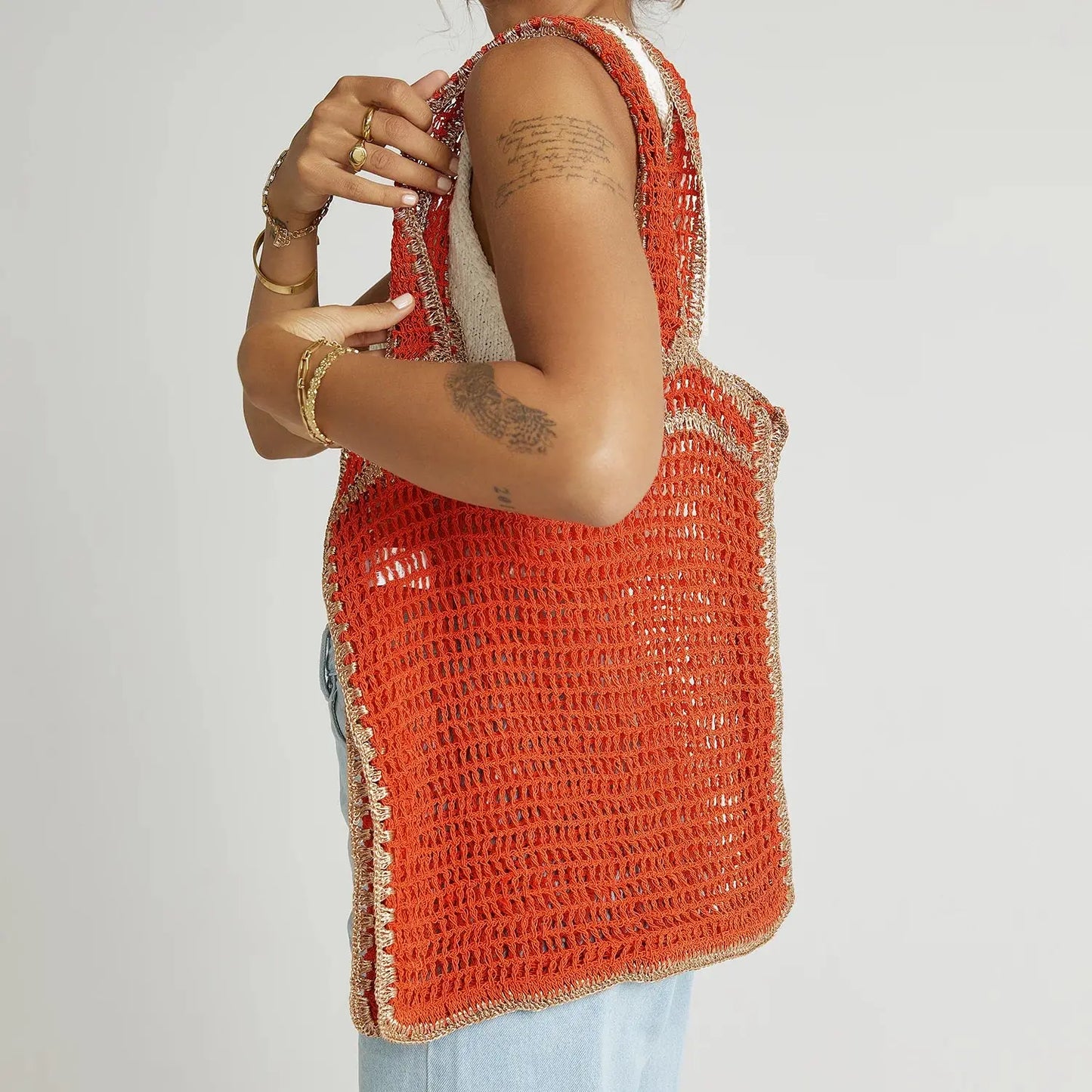Lani Beach Bag - Red Apple Arms of Eve
