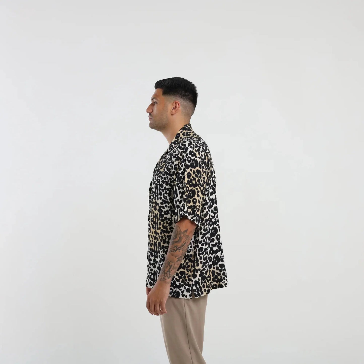 Leopard Viscose Shirt Vons Collective