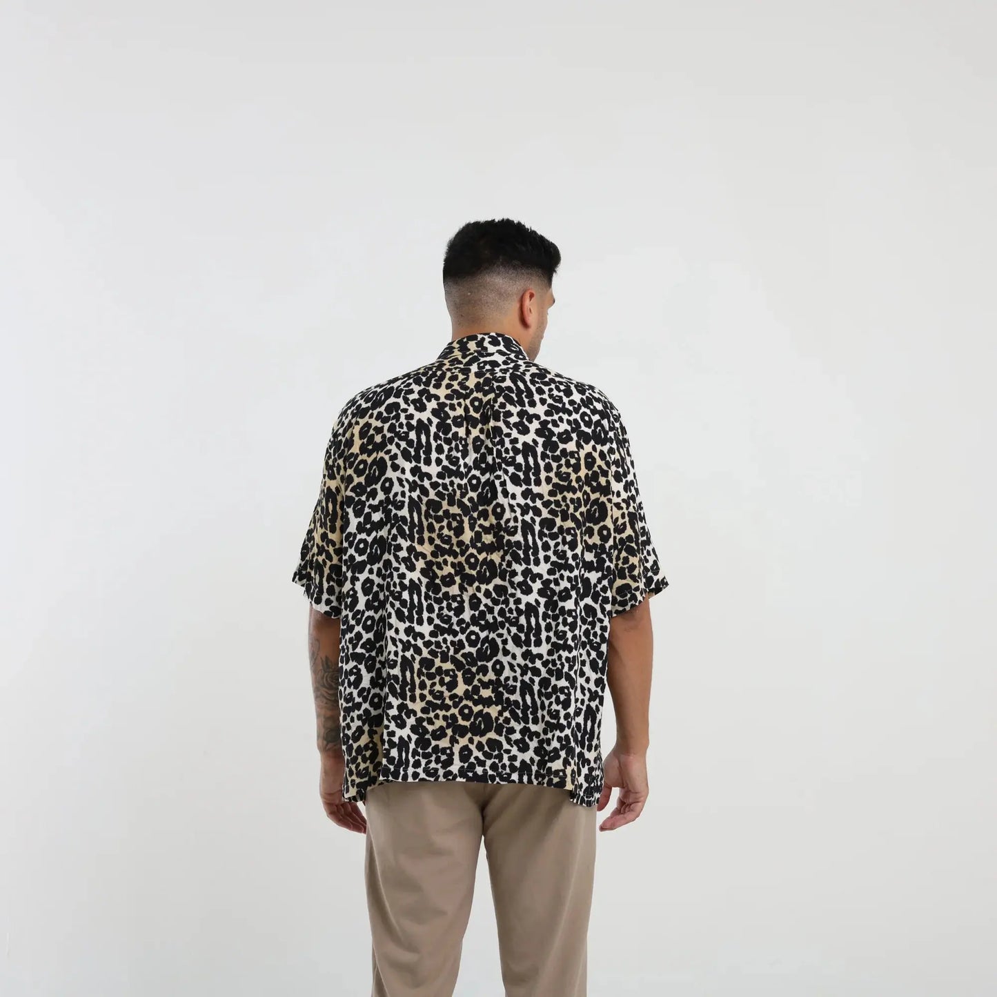 Leopard Viscose Shirt Vons Collective
