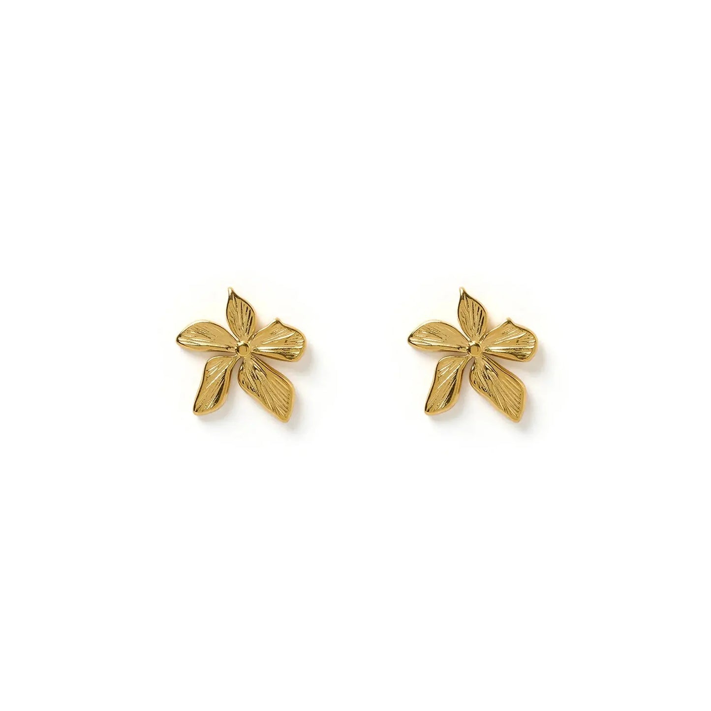 Lily Gold Earrings Arms of Eve