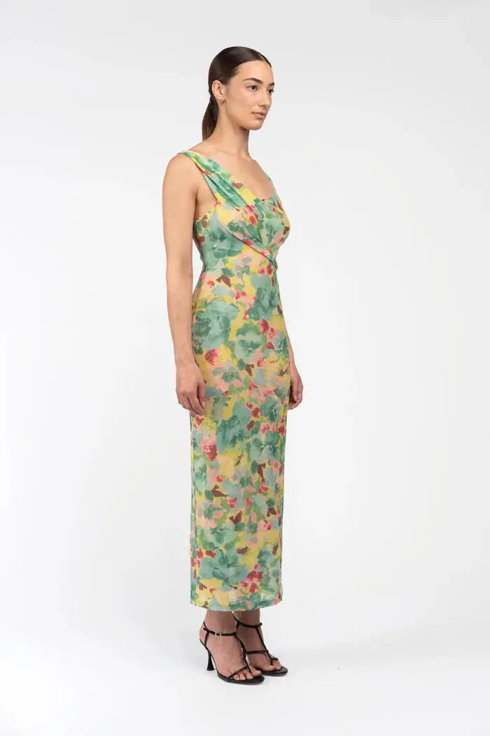 Lygia Stretch Dress - Flora One Fell Swoop