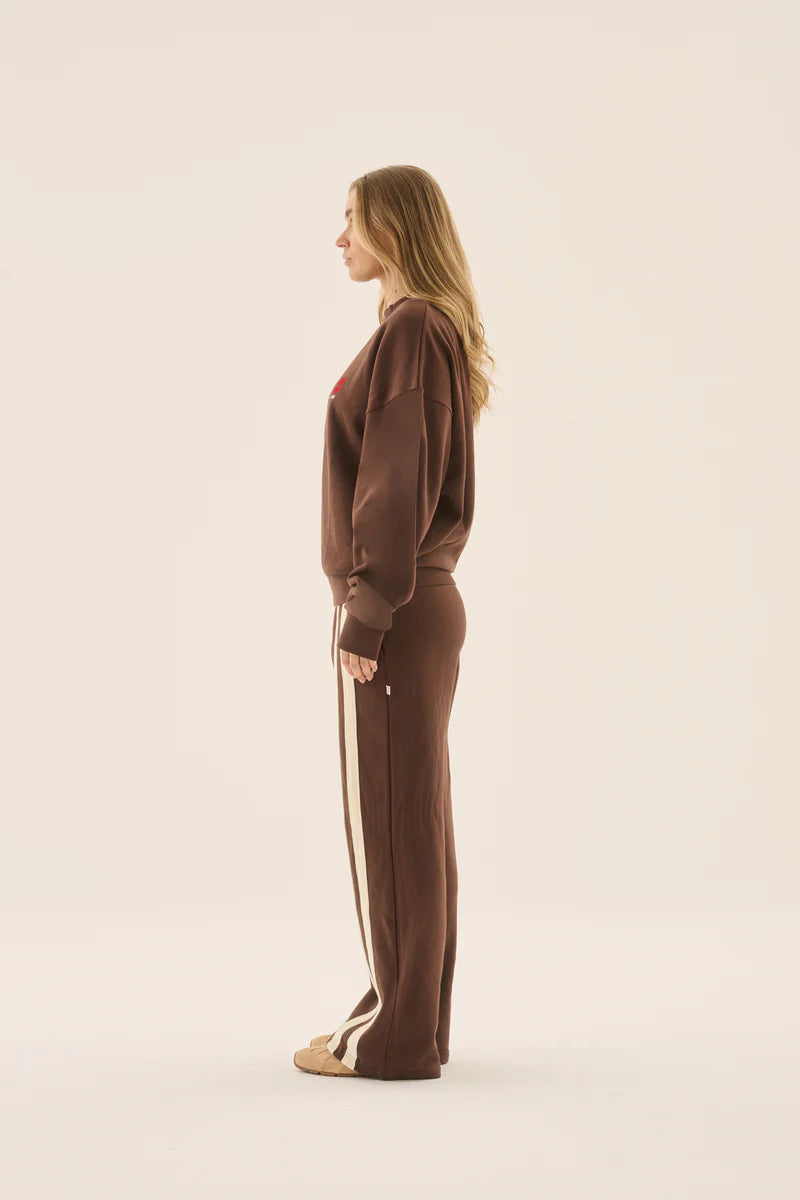 Cuba Cola Sweatshirt - Dark Chocolate Araminta James