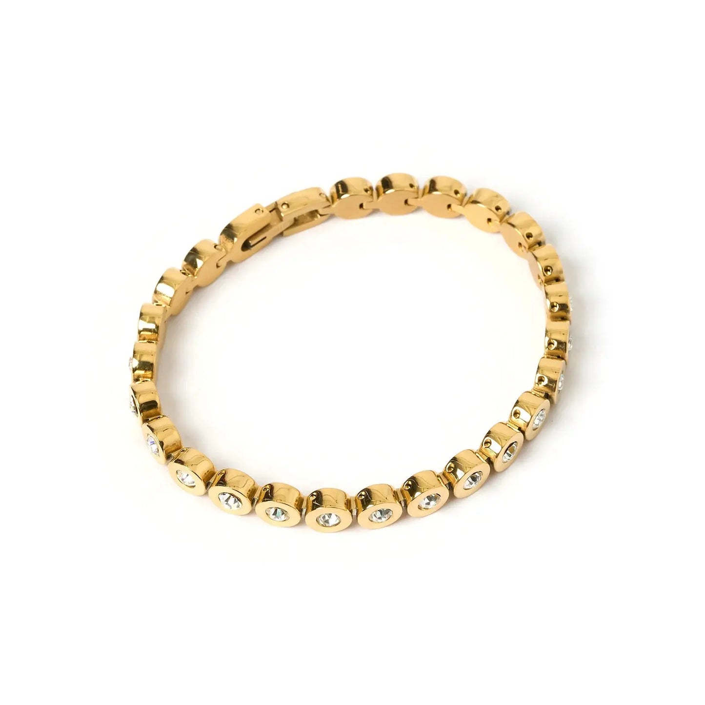 Maeve Gold Bracelet Stone Arms of Eve