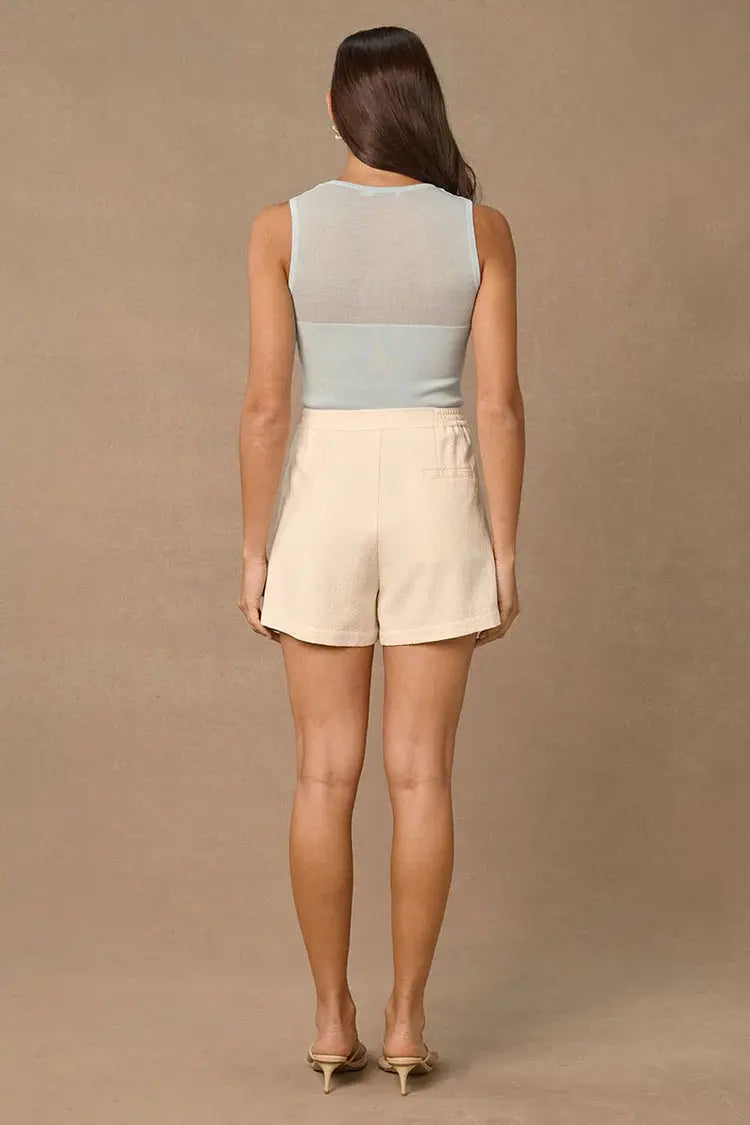 Mambo Knit Top - Glacial Blue Mon Renn