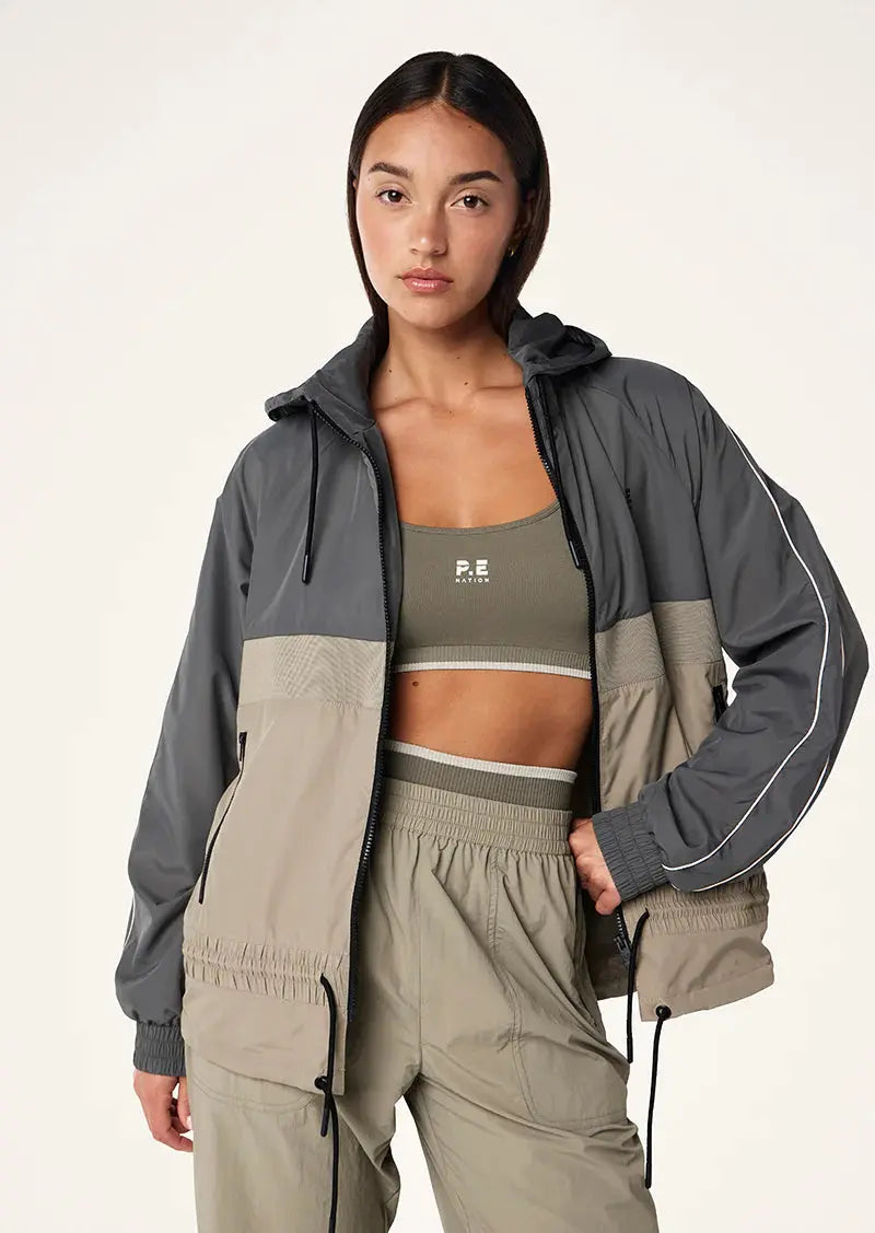 Man Down Jacket - Gunmetal P.E Nation