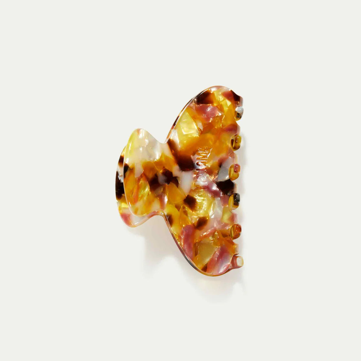 Midi Golden Tortoiseshell Hair Claw Clip Kitty Paloma