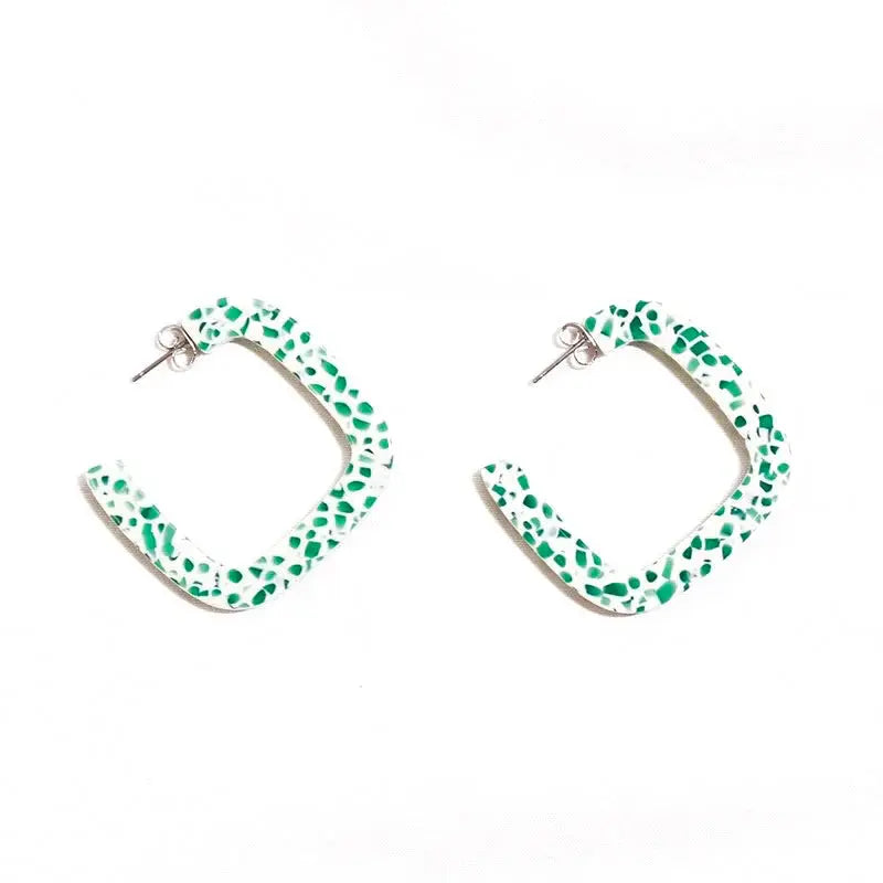 Mint Terrazzo Earrings Kitty Paloma