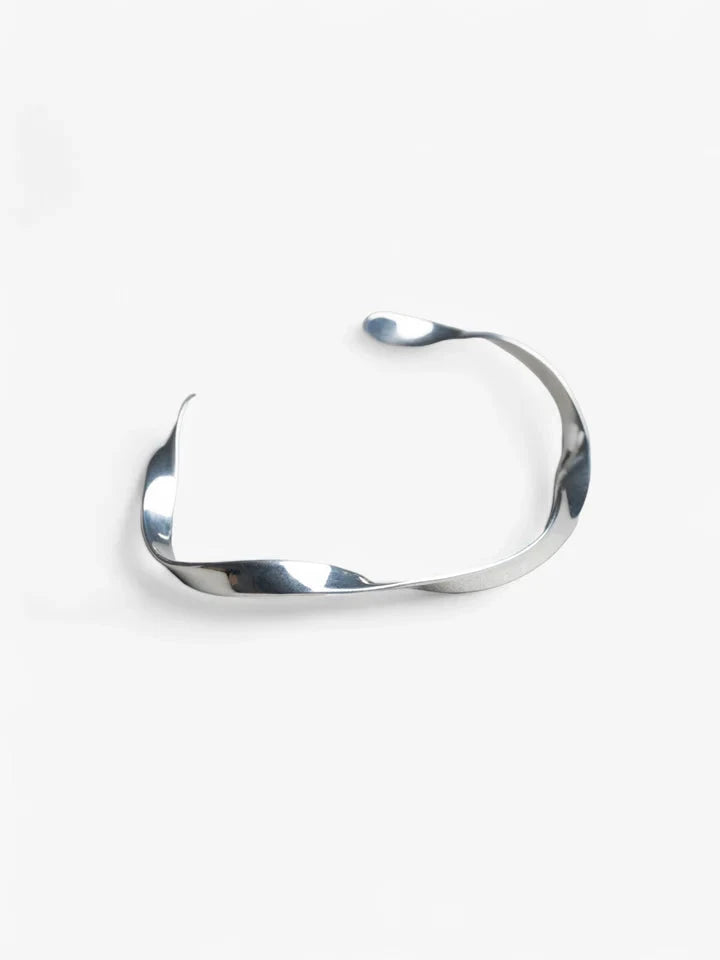 Modest Cuff Bracelet - Sterling Silver Nusands