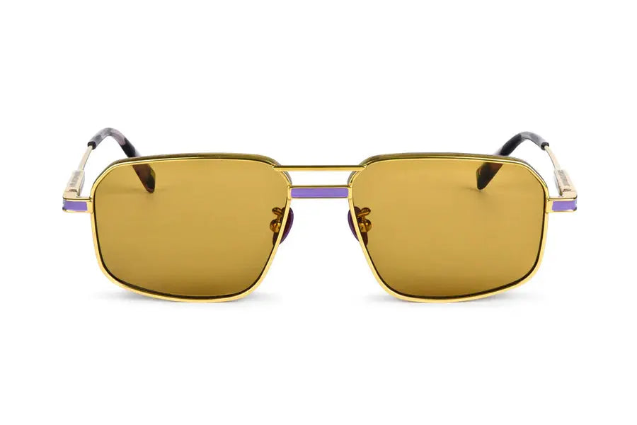 Mr Nanks Sunglasses - Gold Lavender Oscar and Frank
