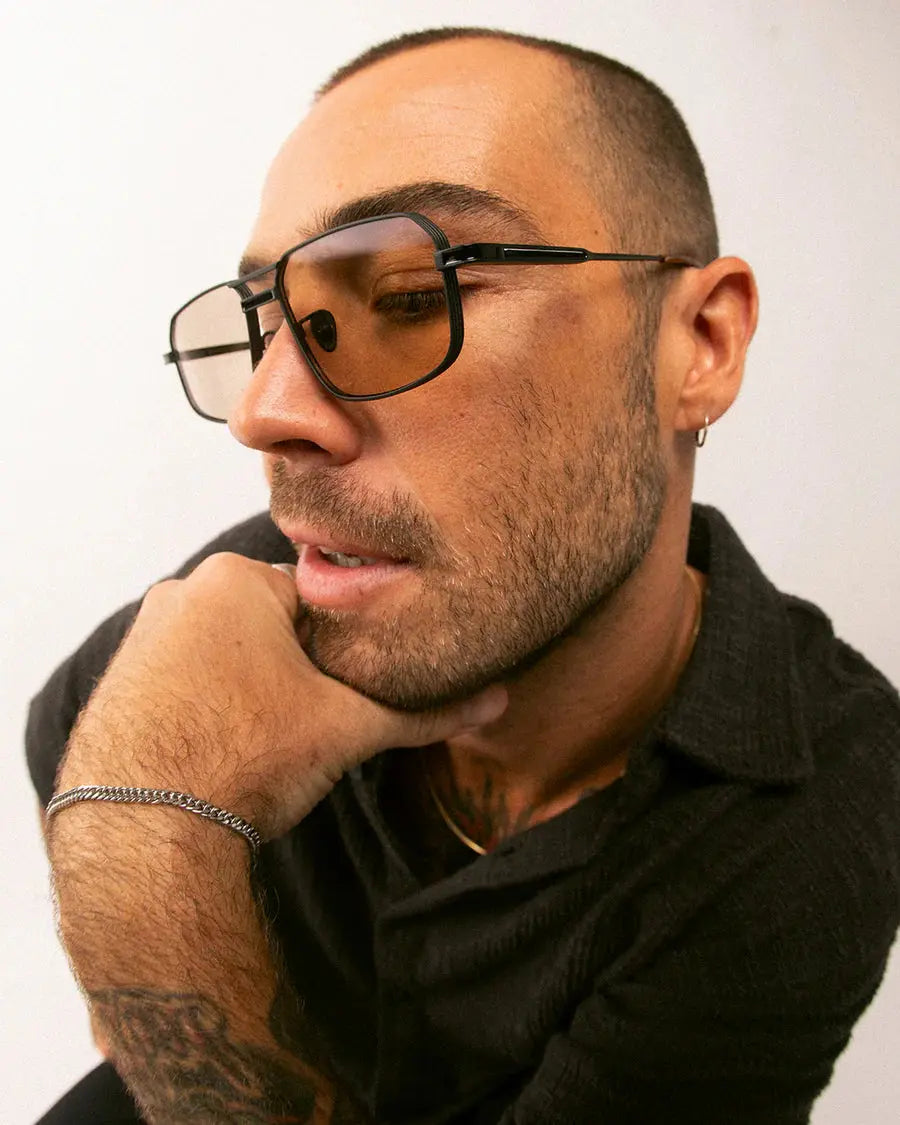 Mr Nanks Sunglasses - Matt Black Oscar and Frank