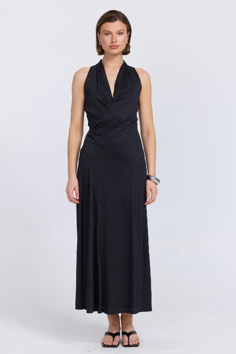 Nostalgia Mesh Dress - Black Sovere