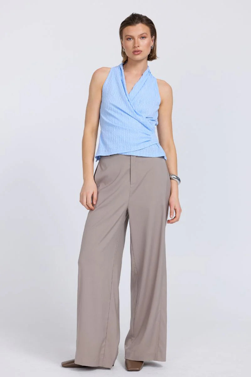 Nostalgia Mesh Top - Sky Sovere