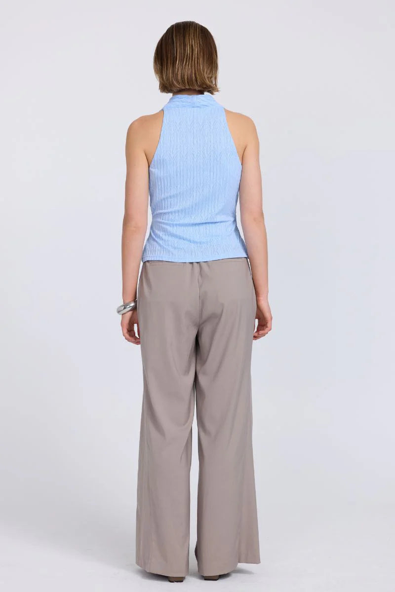 Nostalgia Mesh Top - Sky Sovere