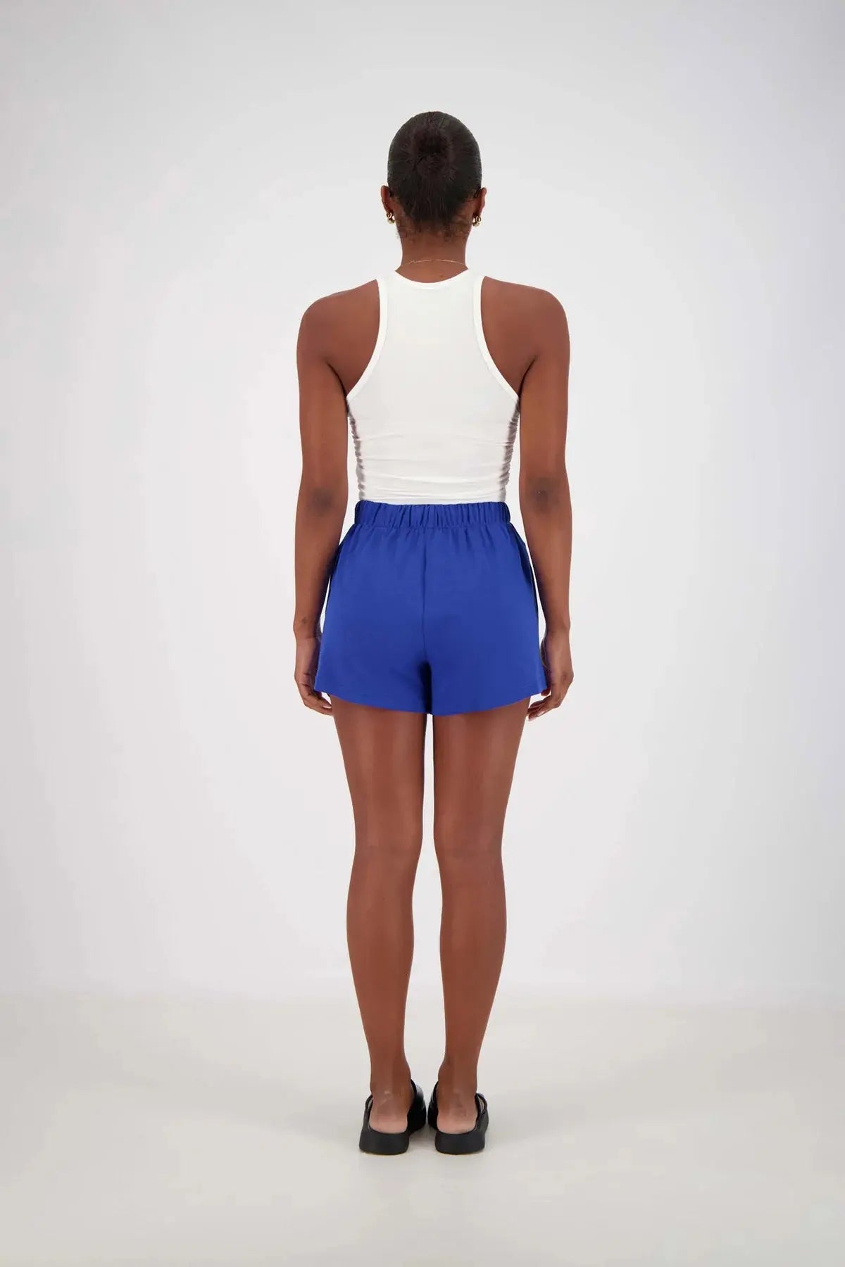 Panarea Shorts - Cobalt Blue Jasmine Alexa
