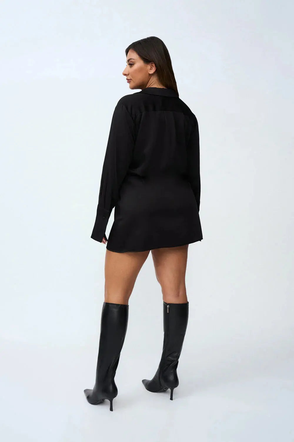 Portia Wrap Mini Dress By Johnny