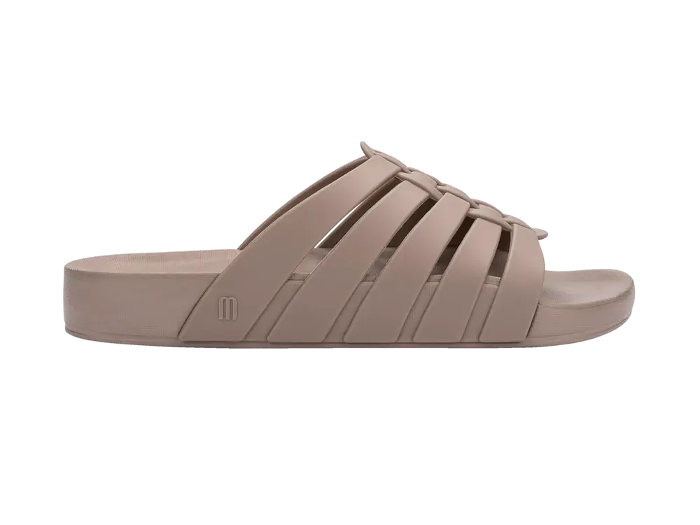 Melissa Possession Slide - Matte Beige side view hero image