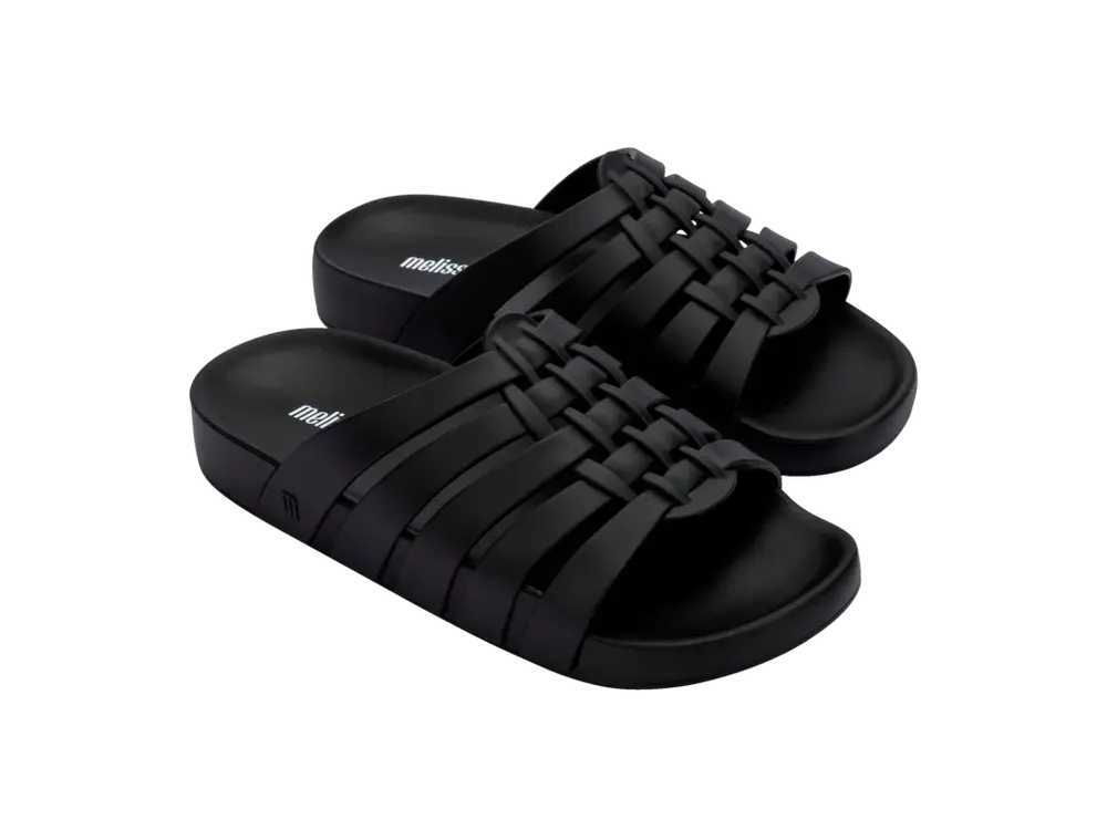 Melissa Possession Slide - Matte Black corner view