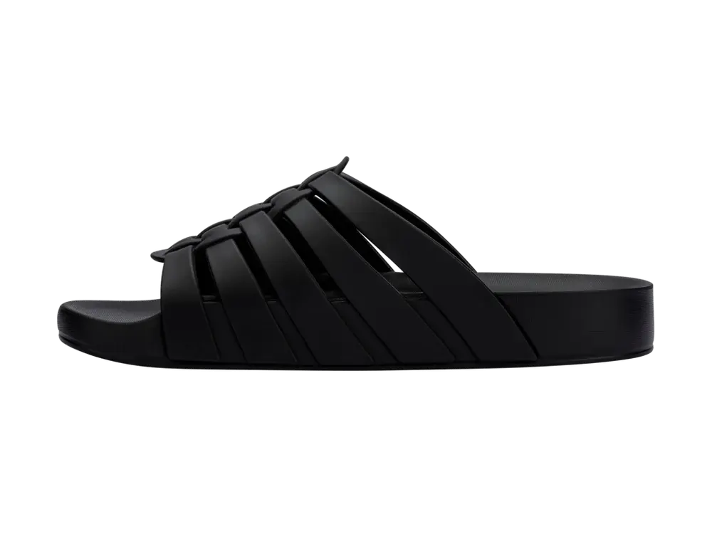 Melissa Possession Slide - Matte Black side view 01
