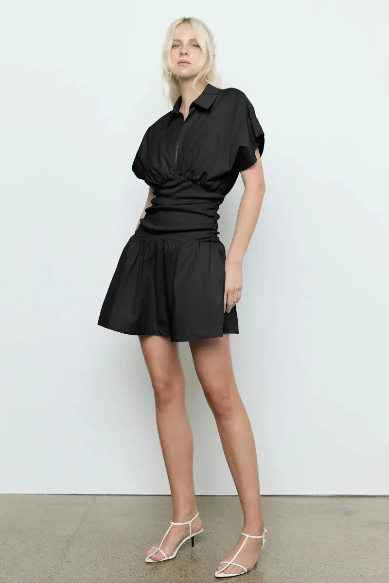 Prophecy Mini Dress - Black Sovere