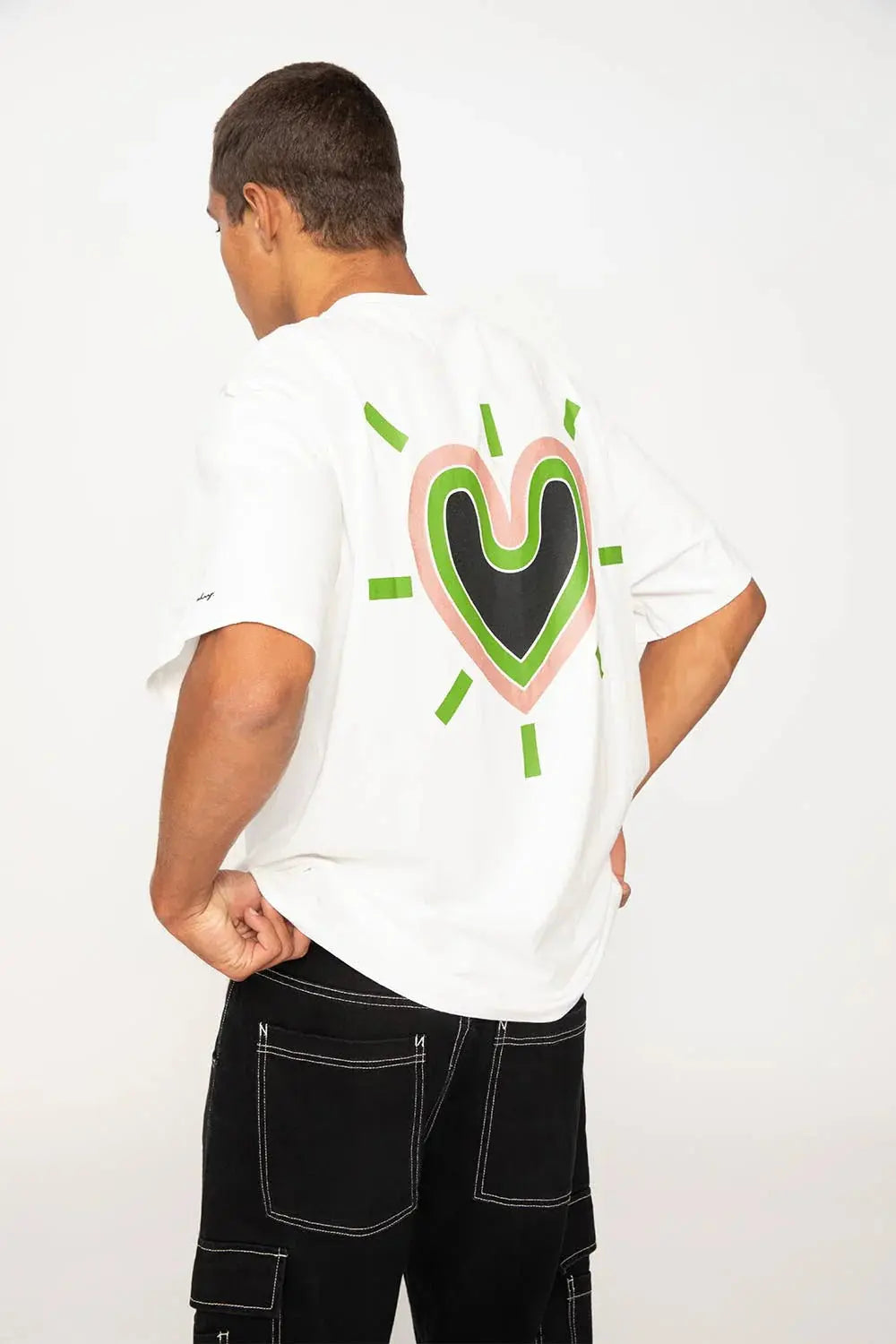 Radiate Heart Tee By Johnny