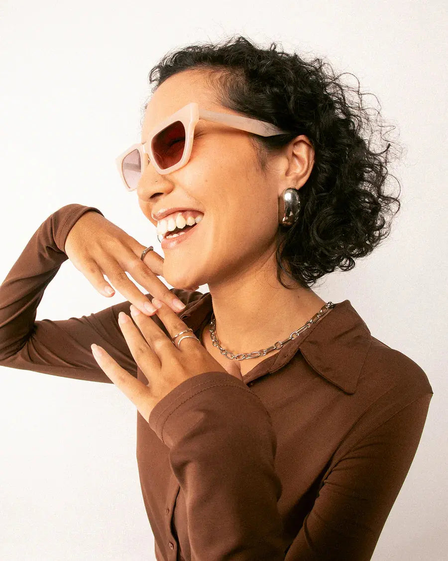 Raijin Sunglasses - Blush Oscar and Frank
