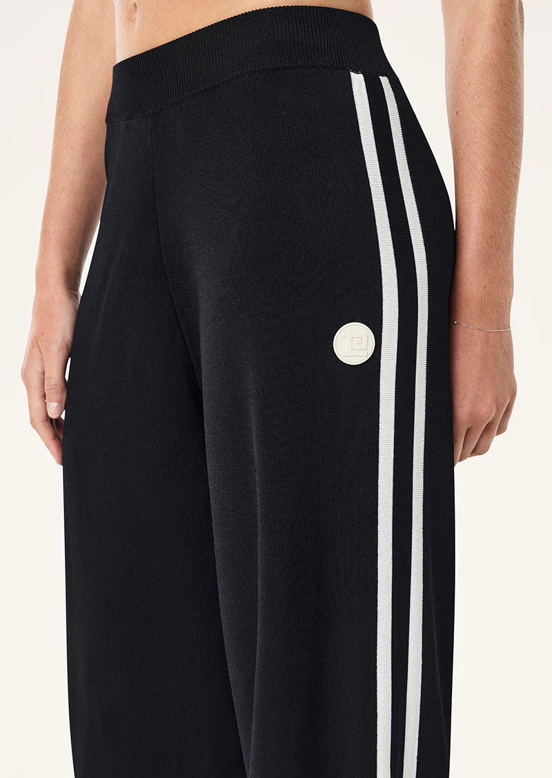 Retreat Knit Pant - Black P.E Nation at cloth in brick 02