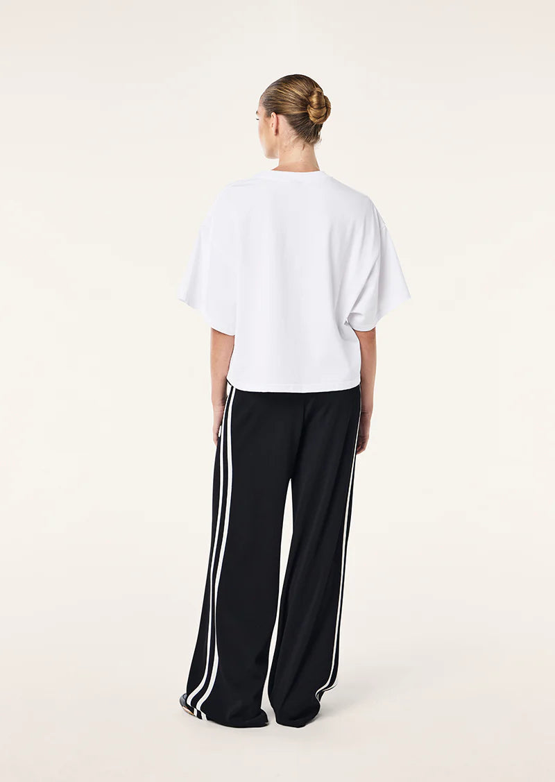 Retreat Knit Pant - Black P.E Nation at cloth in brick 04