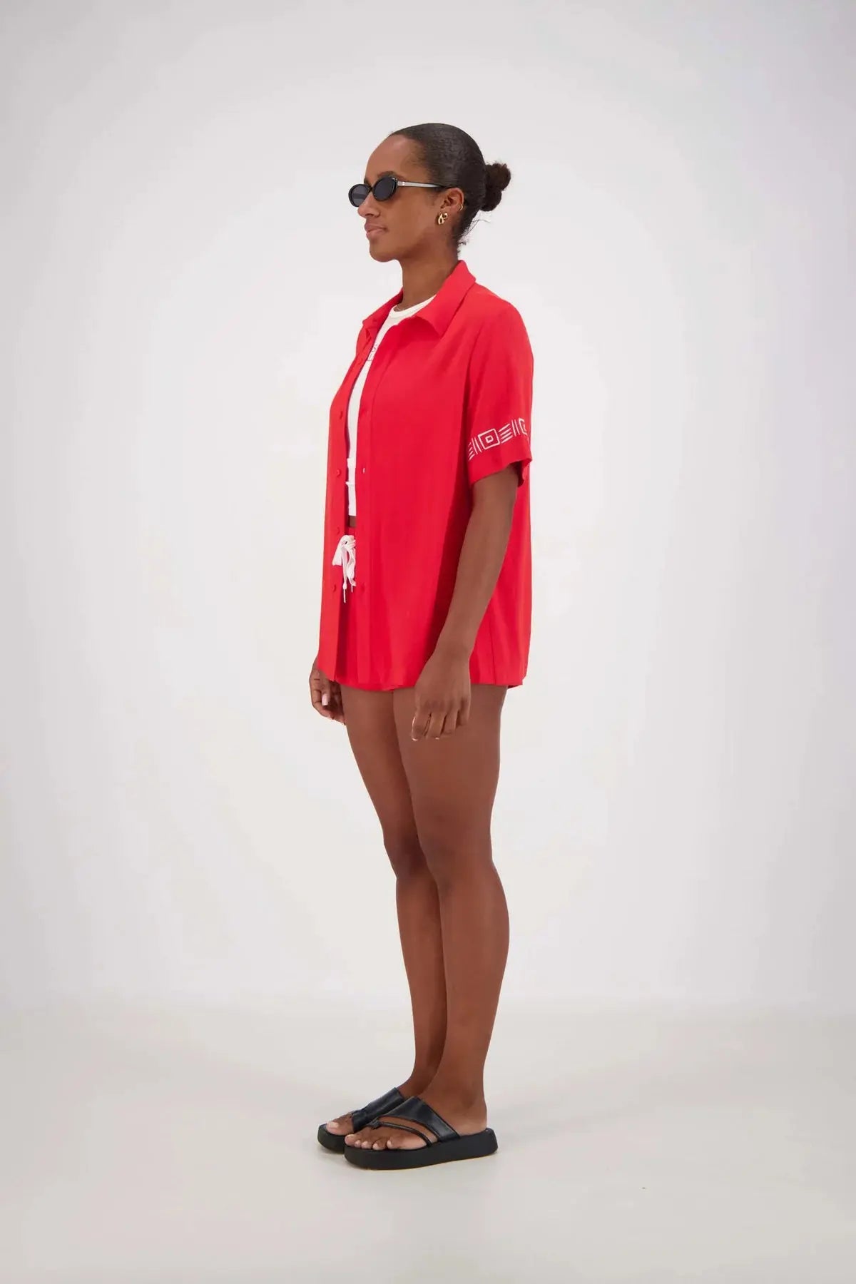 Rosetta Shirt - Red Jasmine Alexa