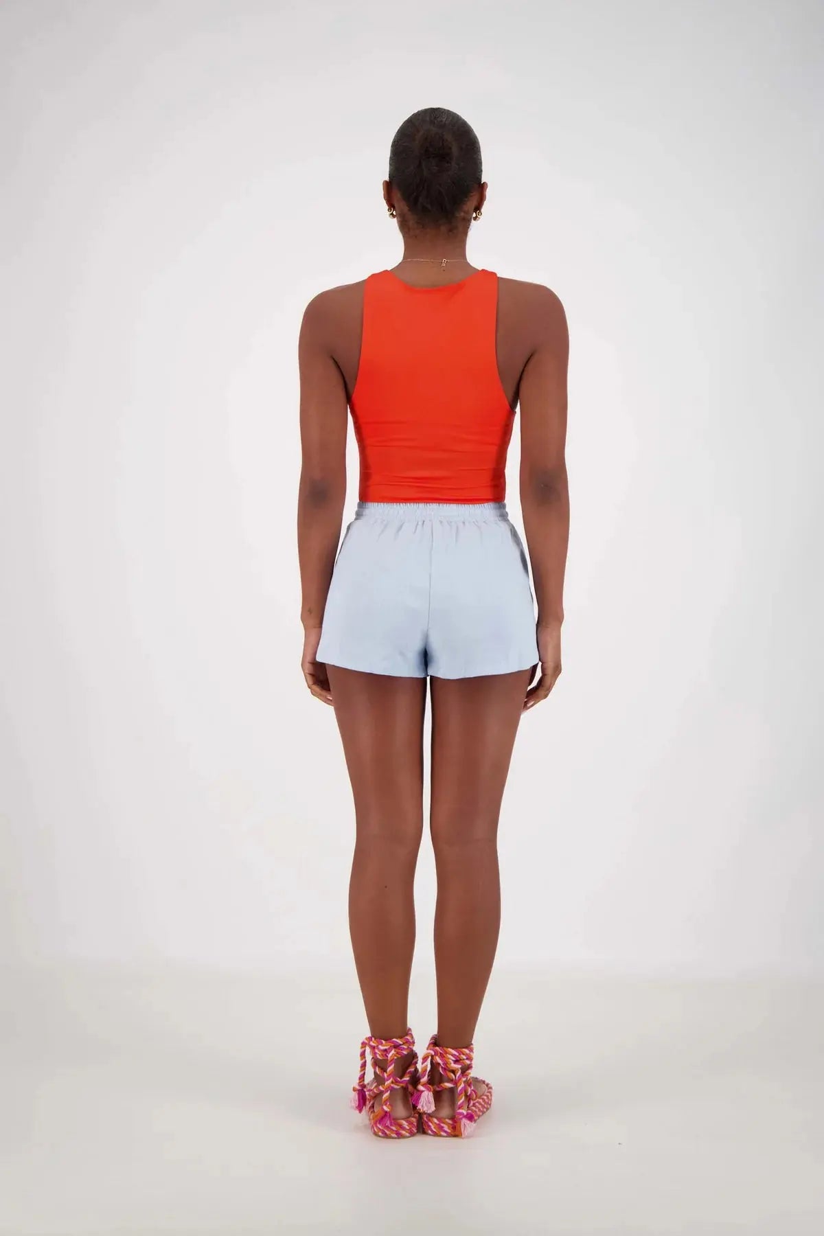 Rosetta Shorts - Powder Blue Jasmine Alexa