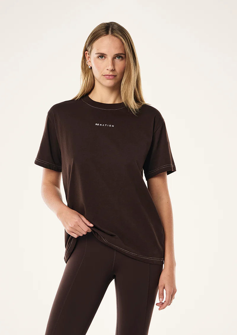 Shift Tee - Espresso P.E Nation