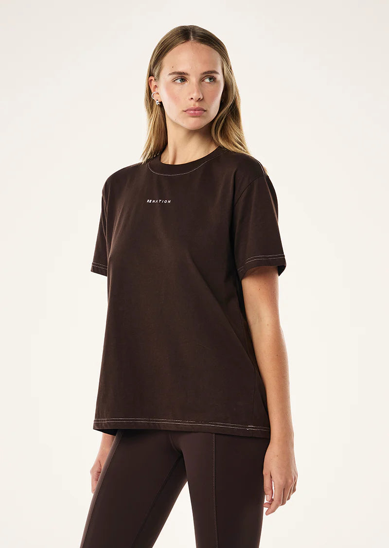 Shift Tee - Espresso P.E Nation