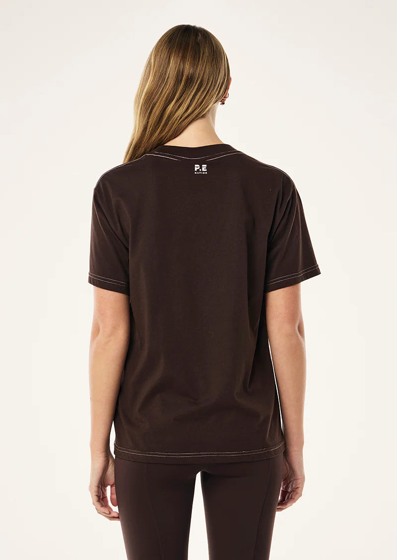 Shift Tee - Espresso P.E Nation