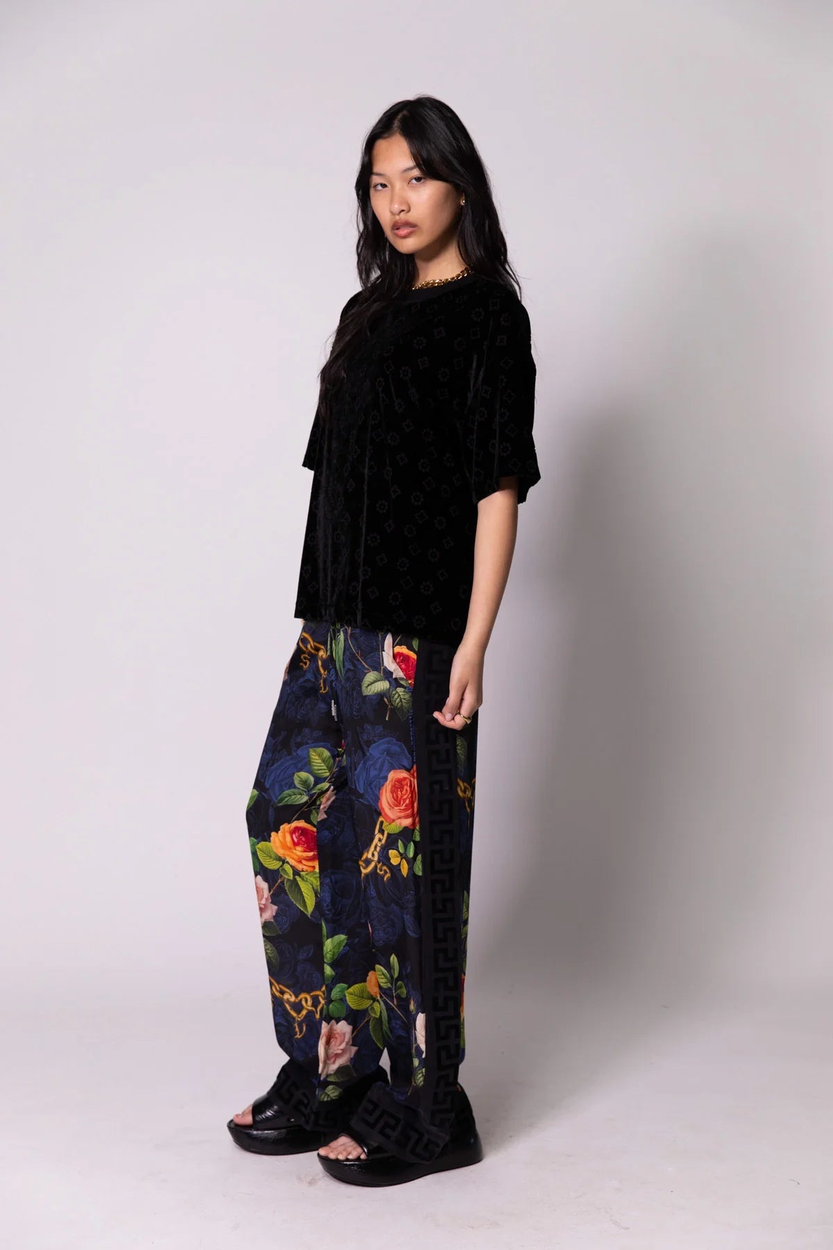 Silk Chains and Roses Vacay Pants Something Very Special