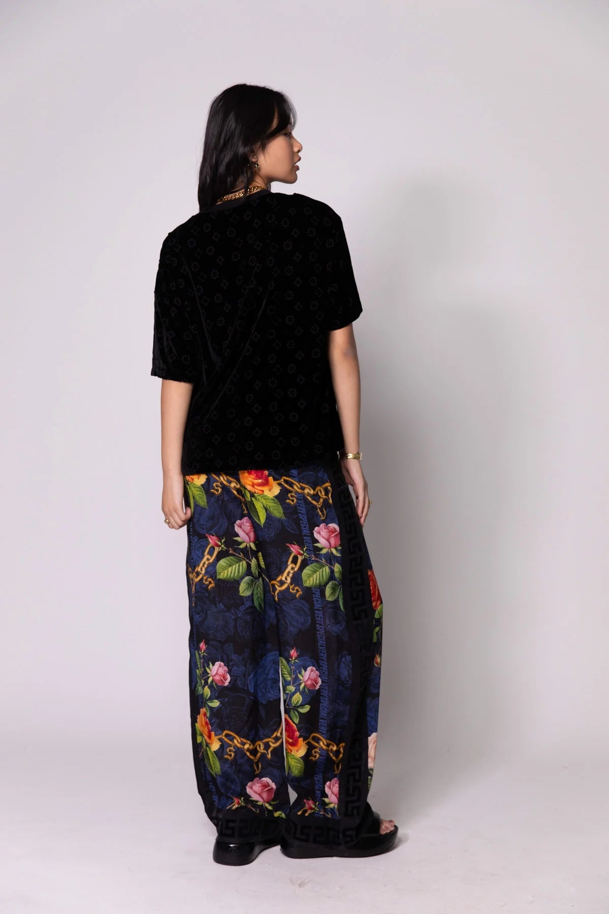 Silk Chains and Roses Vacay Pants Something Very Special