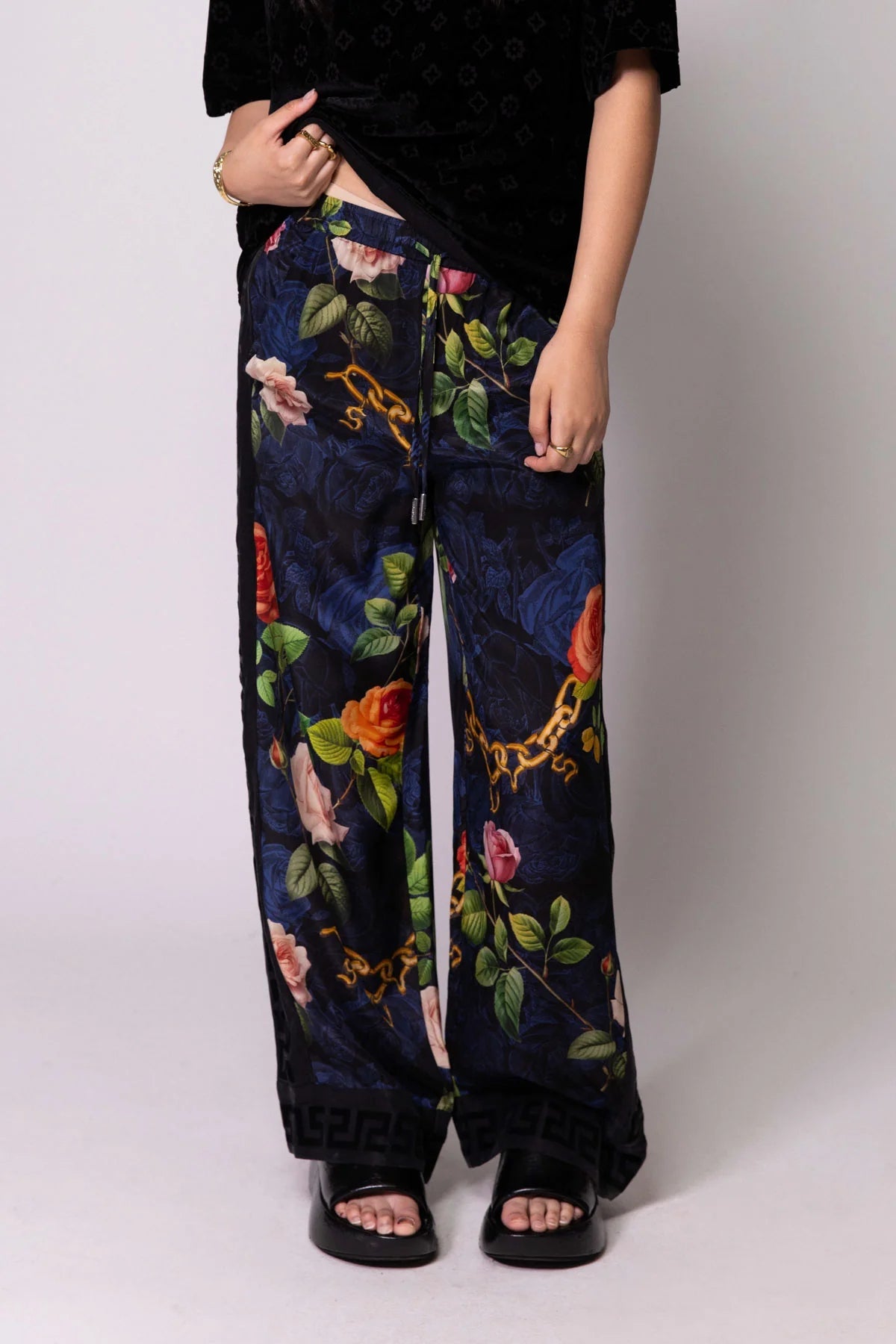 Silk Chains and Roses Vacay Pants Something Very Special