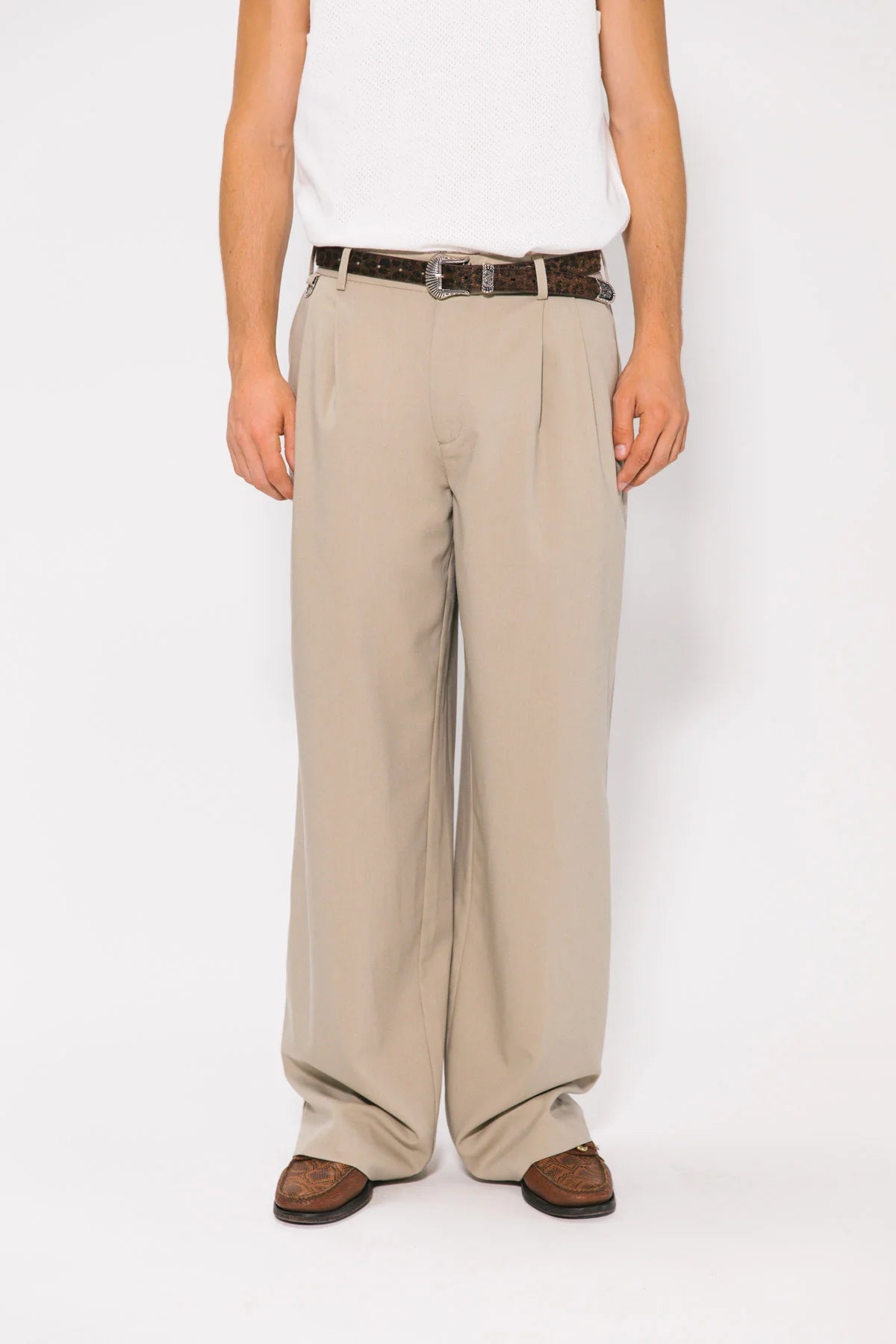 Stone Westwood Pleated Pant Something Very Special