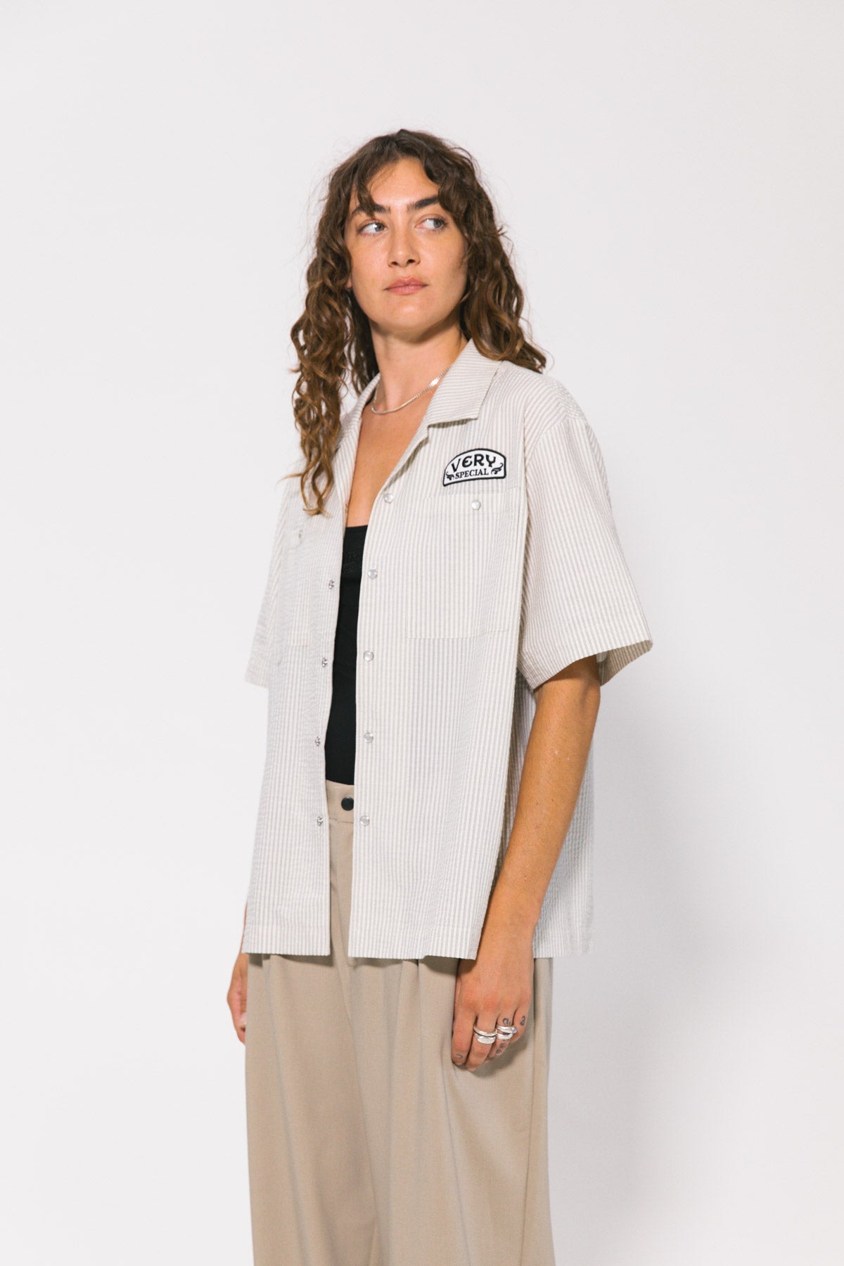 Seersucker Workshirt Something Very Special
