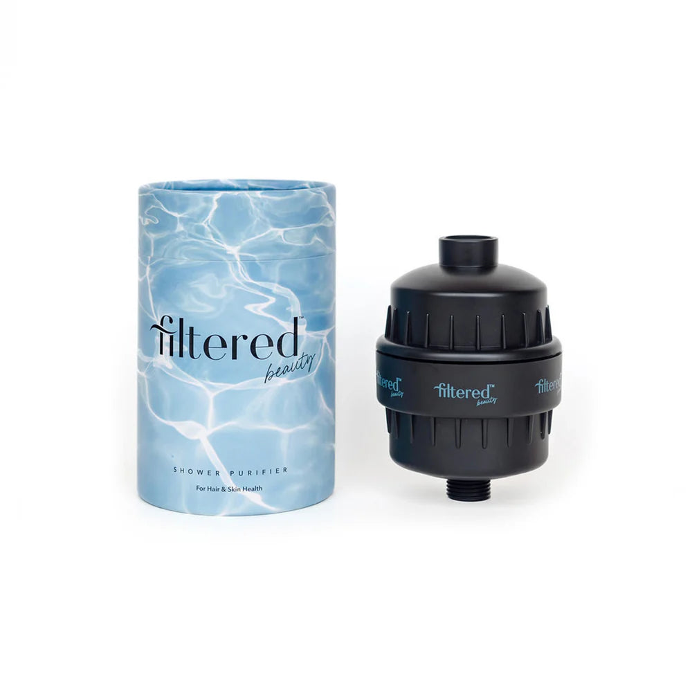 Filtered Beauty Shower Purifier - Black Filtered Beauty
